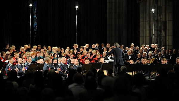 Svatováclavský koncert Hudby Hradní stráže a Policie ČR