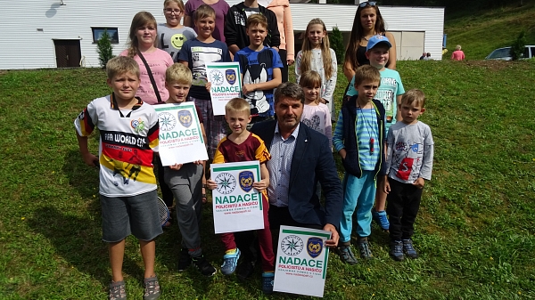 Opět nadační rodiny v Zařízení služeb MV hotelu Šumava v Kašperských Horách